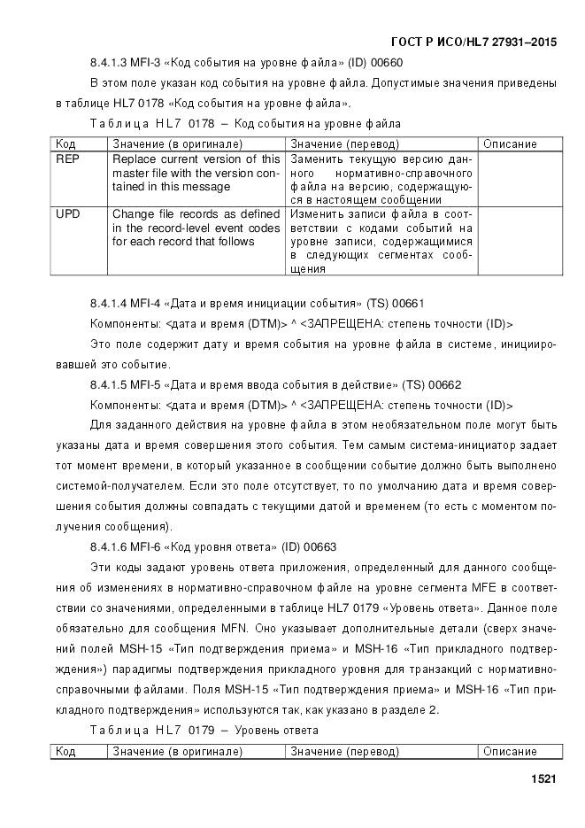 ГОСТ Р ИСО/HL 7 27931-2015, страница 1528